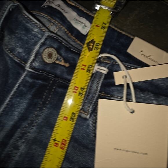 Kancan Womans Size 29x28 Mid Rise Ankle Skinny Raw Hem NWT Maurices - Picture 6 of 13